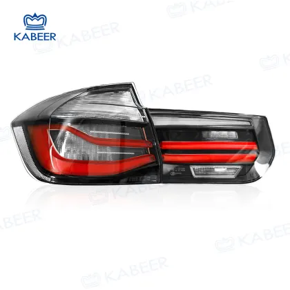 Smoked Red Dragon Car Parts - LED Taillight Assembly for BMW 3 Series F30 (2012-2014)