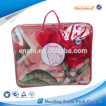 transparent PVC cosmetic packing bag, PVC gift bag