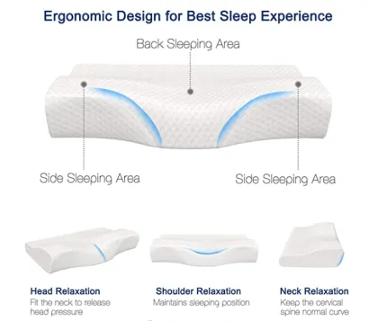 Contour Cervical Memory Foam Pillow