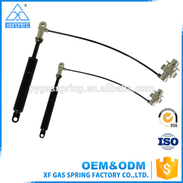 Custom size easy touch cable control lockable hydraulic quick release gas spring