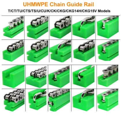UHMWPE Linear Guide Rail GT Type Uhmwpe Linear Extruding Guide Plastic