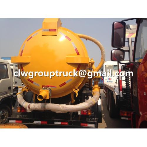 ISUZU 5-12CBM Vacuum Sewage Suction Truck