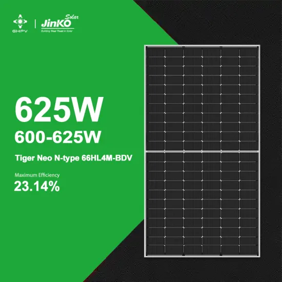 Jinko Solar Tiger Neo N-Type Solar Panels: 600W, 605W, 610W, 615W, 620W, 625W Specifications and Details