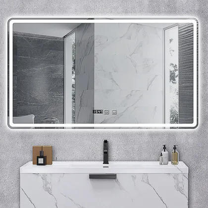 Premium Wall-Mounted Smart LED Lighted Bathroom Mirrors