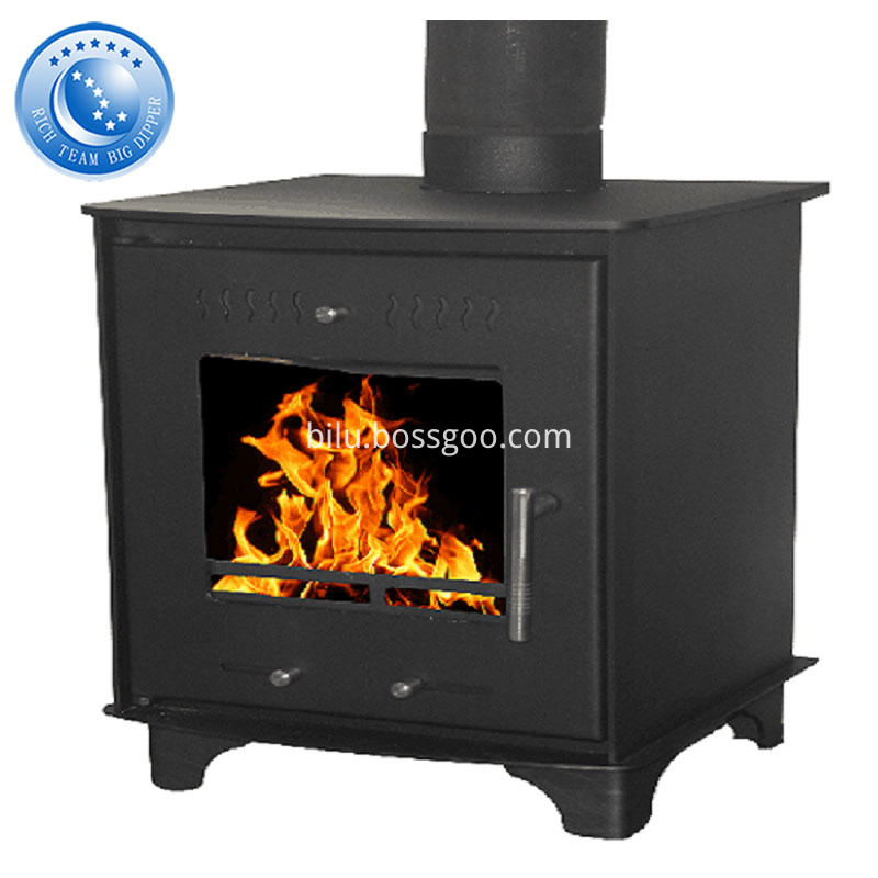 Classic Steel Plate Wood Coal Burning Stove