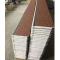 Wood texture Exterior wall panel Decorative pu foam sandwich wall panels