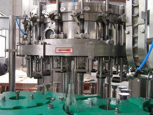 Fruit Juice / Soda Rotary Bottle Filling Machine Electric D