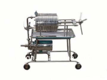 hydraulic wine filter press