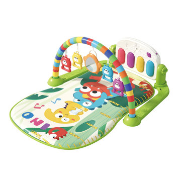 Musical Dinosaur Piano Play Mat: Battery Operated Lighting Piano Mat for Kids