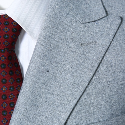 Slim Fit High Button Blazer for Formal Wear