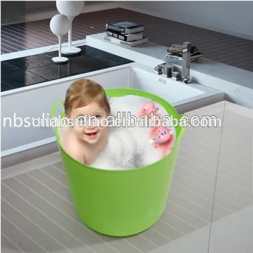 bathroom buckets and tubs