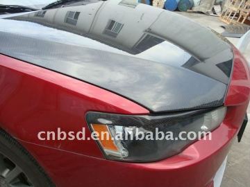Carbon Fiber eyebrow for 07-11 Mitsubishi lancer