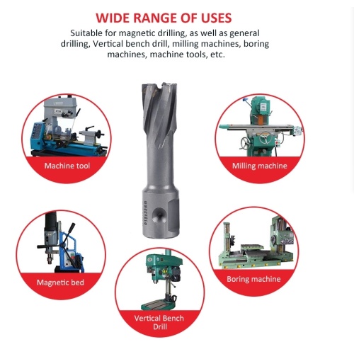 TCT annular cutter with FEIN quick-IN shank