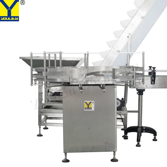 XZJ-2A Automatic Round Bottle Sorting Machine: Rotary Accumulation & Feed Table for Efficient Packaging Process