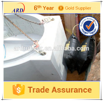 1 t lifting force rubber cushions /10 t - 64 t lifting rubber cushion