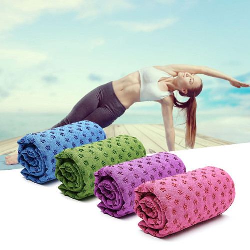 Custom Non Slip Microfiber Yoga Mat Towel