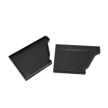 Aluminum Gutter End Caps 5" 6'' K-Style for Rain Drainage