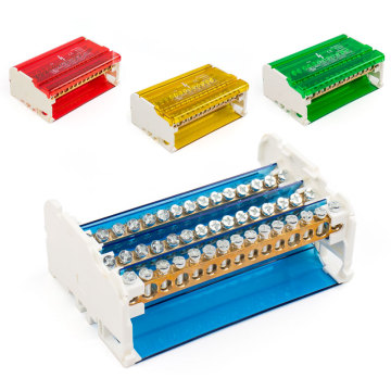 Caja de unión modular británica de alta calidad - Bloque terminal de 4in15out de IP65 IP65