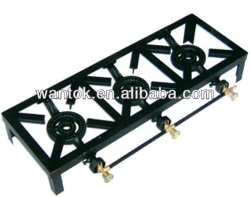 cast iron gas stove