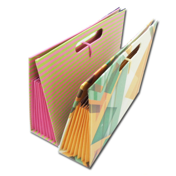 Utöka Craft Paper File Portfolio med hantera