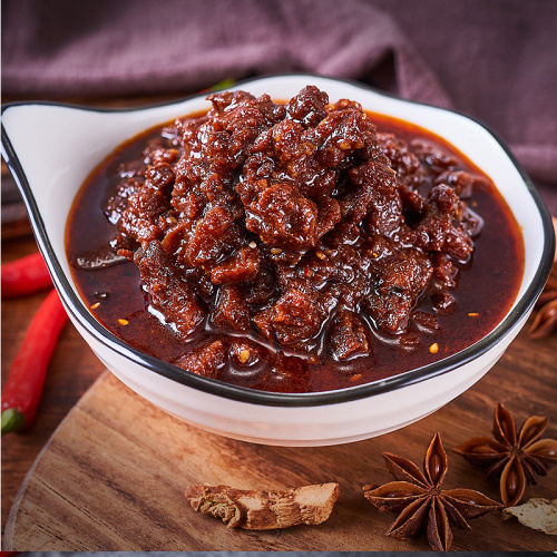 Fresh Beef Paste Chili Combo Direct selling fresh chili sauce spicy Beef Paste Manufactory