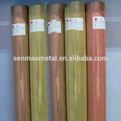copper bronze screen wire mesh factory