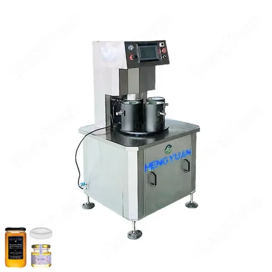 Semi-automatic Honey Jar Vacuum Capper with Touch Screen