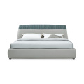 Elegant Fancy Modern Simple Design Soft Italian Bed