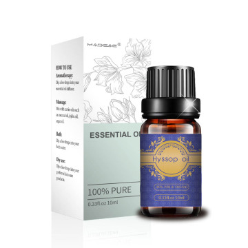 Wholesale organic hyssop essential oil for skin care