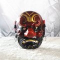 Máscara facial Tengu impressa em 3D para cosplay de Halloween