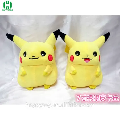 Hot sell pikachu cartoon figure plush toys