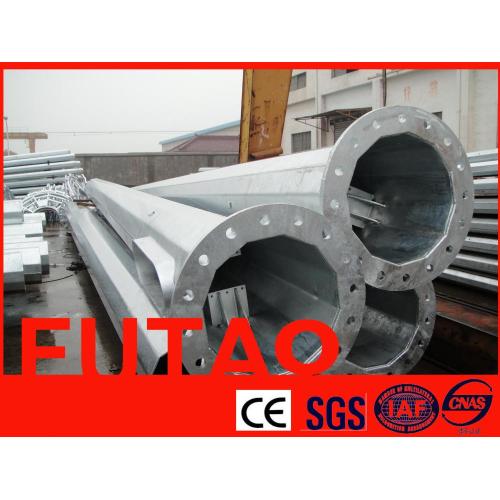 High Quality Galvanized Steel Electric Poles