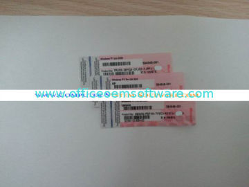 Windows 7 Professional Oem Hp/lenovo Activation Product Key Sticker X16 Red