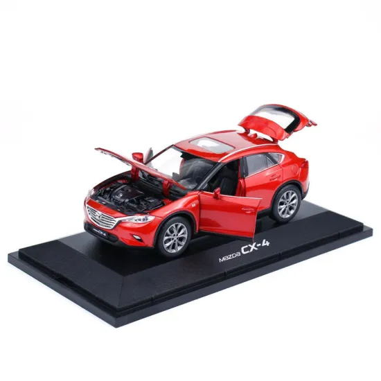 1/32 Alloy Mazda CX4 SUV Collection Model Toy Car Die Cast Door Open Slide Japan Toys Vehicle For Gifts