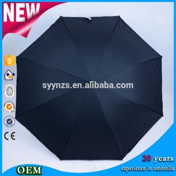 Promotion Double Layer Wooden Walking Stick Umbrella