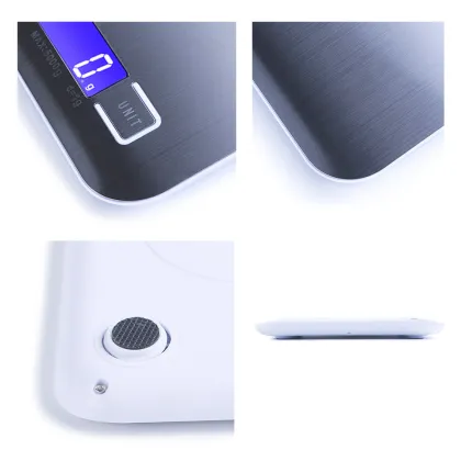 TSEC Stainless Steel Cup Kitchen Scale with Battery Power