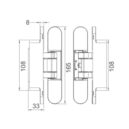 Нагрузка с безжалостным шарниром