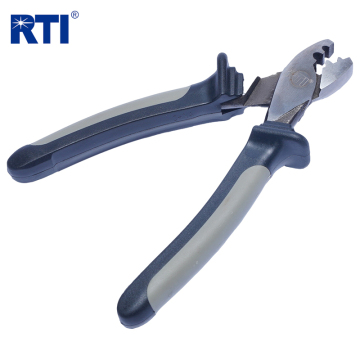 Outdoor Fishing Carbon Steel Crimp Tool with TPR Handle