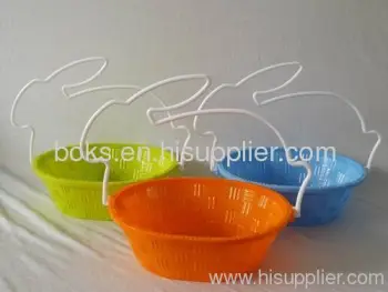 Beautiful Plastic Easter Bucket 