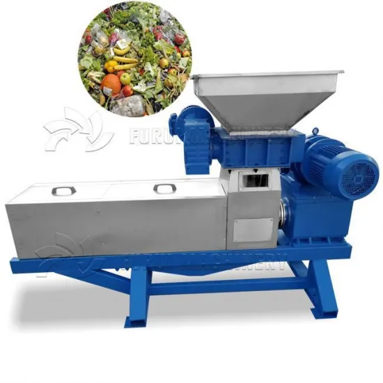 Multi-Purpose Dewatering and Shredding Machine for Agricultural Residues