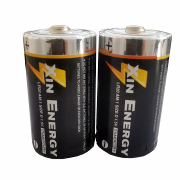 LR20 Alkaline Battery D Size 10000mAh 1.5V Custom OEM