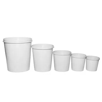 Transparent Scale Plastic Paint Mixing Cups