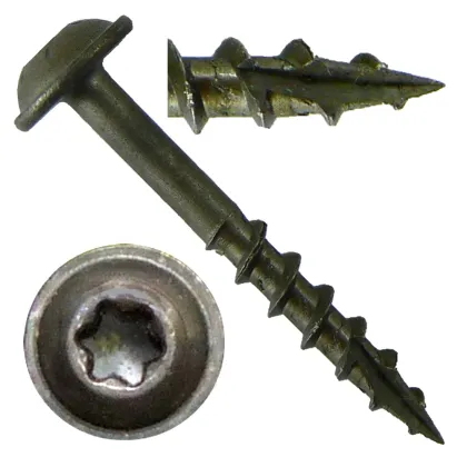 Fine Thread Self-Tapping Stainless Steel Truss Pocket Hole Screws