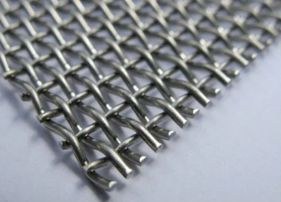 electro galvanized crimped wire mesh
