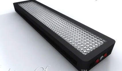 Slim 36w White Blue Color Led Aquarium Light Fixture With Metal Cover Ip68