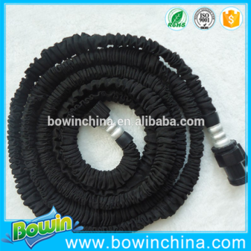 2015 High Quality black color Aluminium connection expandable fabric garden hose