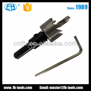 fully ground high speed steel 4341 HSS Hole Saw for metal drilling