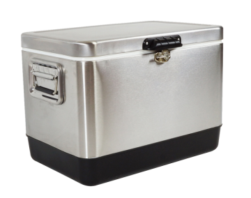 Ice Cooler Box with Bot: 29L/40L/51L - Ice Buckets & Bags for Camping