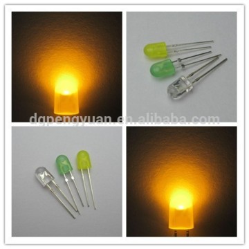 top brightness 5mm led oval diffused hot-sale