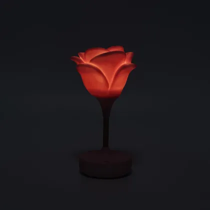 Rose Shape Light Living Room Decor Ambient Light